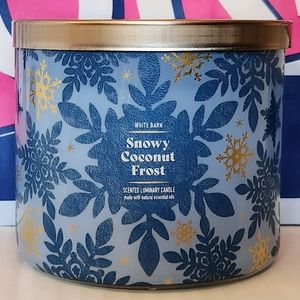 Snowy Coconut Frost 3-Wick Candle